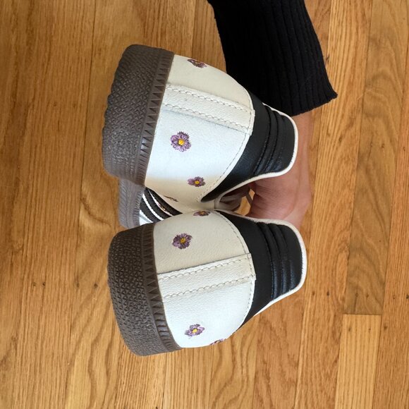 Adidas Samba Light Purple Floral Size: 7.5 - Picture 4 of 6